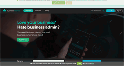 Desktop Screenshot of mybusinesshound.com
